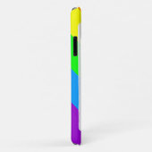 Coques Case-Mate iPhone BANDE DE CASSETTE RETRO RAINBOW des années 80 (Dos/Droite)