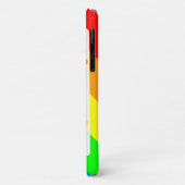 Coques Case-Mate iPhone BANDE DE CASSETTE RETRO RAINBOW des années 80 (Dos/Gauche)