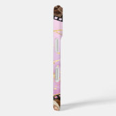 Coques Case-Mate iPhone Bande de film marbre et or (Verso / Droite)