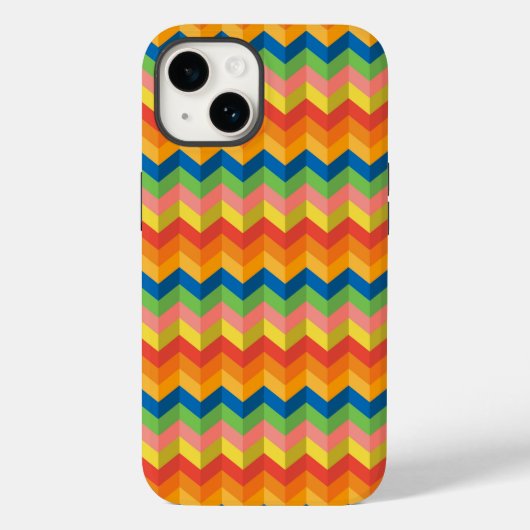 Coques Case-Mate iPhone bande de zigzag (Verso)