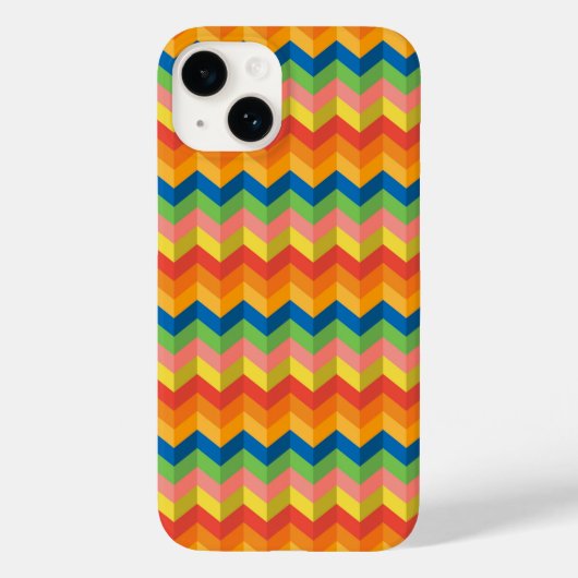 Coques Case-Mate iPhone bande de zigzag (Verso)