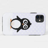 Coques Case-Mate iPhone Bande dessinée mignonne de pingouin (Dos (Horizontal))