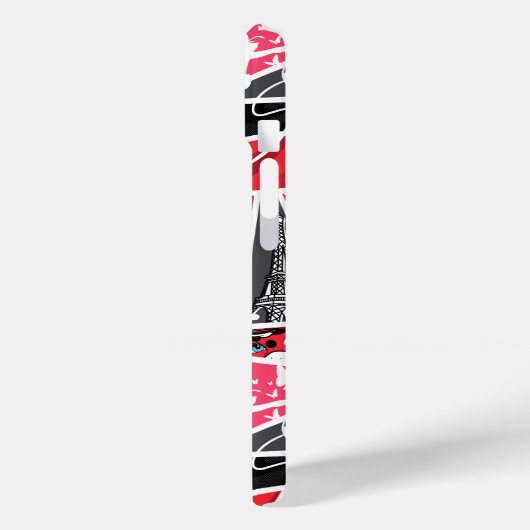 Coques Case-Mate iPhone Bande dessinée Miraculaire Ladybug Paris Motif (Verso / Gauche)