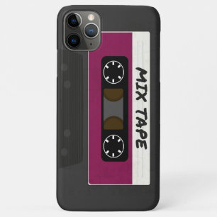 Case-Mate iPhone Case Bande Mixte Violet - Cadeau Rétro Inspiré des Anné