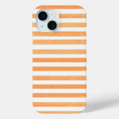 Coques Case-Mate iPhone Bande orange et blanche (Verso)