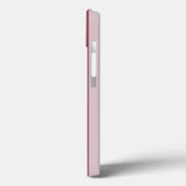Coques Case-Mate iPhone Bande victorienne Rose foncée avec papillon (Verso / Gauche)