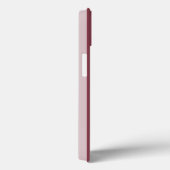 Coques Case-Mate iPhone Bande victorienne Rose foncée avec papillon (Verso / Droite)