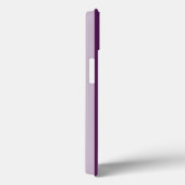 Coques Case-Mate iPhone Bande victorienne violette avec papillon (Verso / Droite)