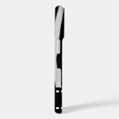 Coques Case-Mate iPhone Bande Zebra Imprimer "Ajouter votre nom" (Verso / Droite)