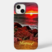 Coques Case-Mate iPhone Banderas Rocky Sunset 914 (Verso)