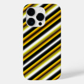 Coques Case-Mate iPhone Bandes arc-en-ciel blanc jaune (Verso)