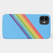 Coques Case-Mate iPhone Bandes arc-en-ciel diagonales (Dos (Horizontal))