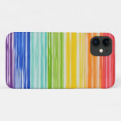 Coques Case-Mate iPhone Bandes arc-en-ciel inondées (Dos (Horizontal))