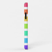 Coques Case-Mate iPhone Bandes arc-en-ciel lumineuses (Dos/Droite)