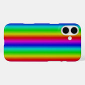 Coques Case-Mate iPhone Bandes arc-en-ciel - Motif (Verso (horizontal))