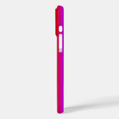 Coques Case-Mate iPhone Bandes arc-en-ciel - Motif (Verso / Gauche)