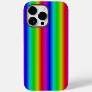 Coque Pour Pour iPhone 14 Pro Max Bandes arc-en-ciel - Motif