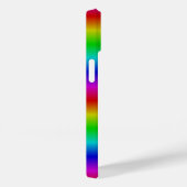 Coques Case-Mate iPhone Bandes arc-en-ciel - Motif (Verso / Droite)