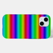 Coques Case-Mate iPhone Bandes arc-en-ciel - Motif (Verso (horizontal))