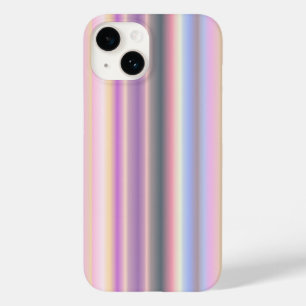 Coques Pour iPhone Bandes arc-en-ciel Pastel - Motif