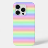 Coques Case-Mate iPhone Bandes arc-en-ciel Pastel - Motif (Verso)