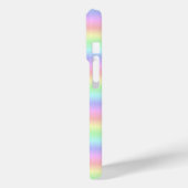 Coques Case-Mate iPhone Bandes arc-en-ciel Pastel - Motif (Verso / Gauche)
