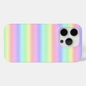 Coques Case-Mate iPhone Bandes arc-en-ciel Pastel - Motif (Verso (horizontal))