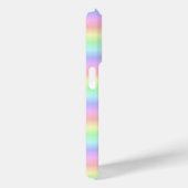 Coques Case-Mate iPhone Bandes arc-en-ciel Pastel - Motif (Verso / Droite)