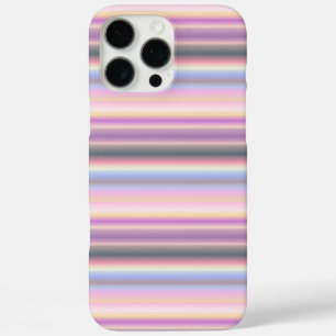 Coques iPhone 16 Pro Max Bandes arc-en-ciel Pastel - Motif
