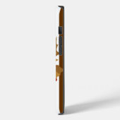 Coques Case-Mate iPhone Bandes automnales de muscade avec Feuille (Verso / Gauche)