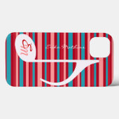 Coques Case-Mate iPhone Bandes avec note musicale (Verso (horizontal))