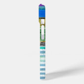 Coques Case-Mate iPhone Bandes avec son nom (Verso / Gauche)