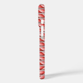 Coques Case-Mate iPhone Bandes blanches rouges cool (Verso / Gauche)