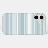 Coques Case-Mate iPhone Bandes bleu glace (Verso (horizontal))
