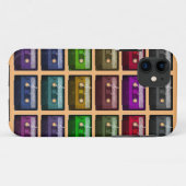 COQUES Case-Mate iPhone BANDES CASSETTES AMATEUR DE MUSIQUE RÉTRO (Dos (Horizontal))