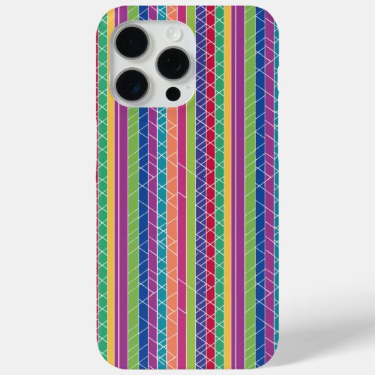Coques Case-Mate iPhone Bandes colorées (Verso)