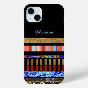 Coque iPhone 15 Mini Bandes cool à ajouter
