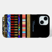 Coques Case-Mate iPhone Bandes cool à ajouter (Verso (horizontal))