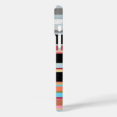 Coques Case-Mate iPhone Bandes cool avec nom personnalisé (Verso / Gauche)