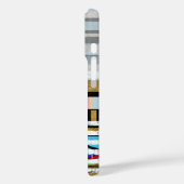 Coques Case-Mate iPhone Bandes couleur cool personnalisées (Verso / Gauche)