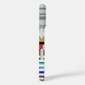 Coques Case-Mate iPhone Bandes couleur cool personnalisées (Verso / Droite)