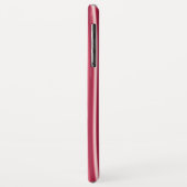 Coques Case-Mate iPhone Bandes courbes en rouge et blanc (Dos/Gauche)