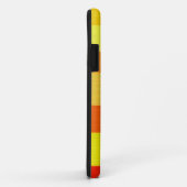 Coques Case-Mate iPhone Bandes d'automne chaudes (Dos/Droite)