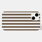 Coques Case-Mate iPhone Bandes de bonbons de couleur et blanc (Verso (horizontal))