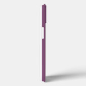 Coques Case-Mate iPhone Bandes de bonbons mauves et blanches Coque-Mate iP (Verso / Droite)