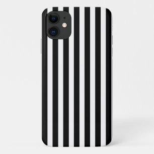 Case-Mate iPhone Case Bandes de bonbons noir et blanc