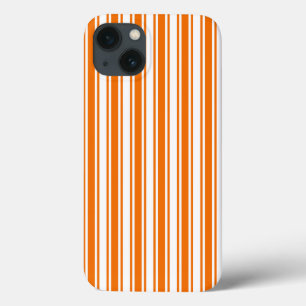 Case-Mate iPhone Case Bandes de bonbons orange et blanc Coque-Mate iPhon