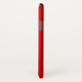 Coques Case-Mate iPhone Bandes de bonbons rouges et blancs (Dos/Droite)
