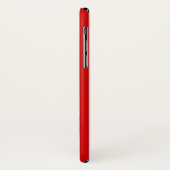 Coques Case-Mate iPhone Bandes de bonbons rouges et blancs (Dos/Gauche)