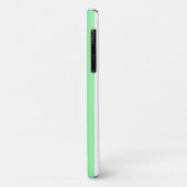 Coques Case-Mate iPhone Bandes de bonbons vert clair (Dos/Gauche)